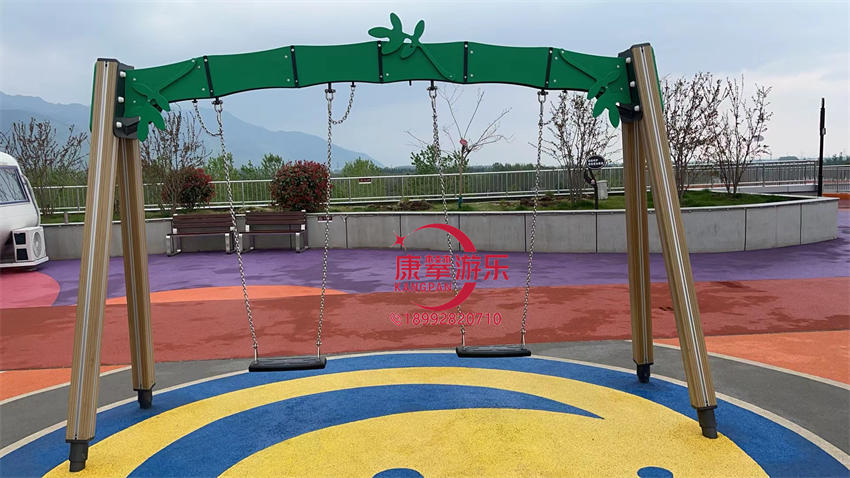 戶外公園木質(zhì)秋千定制